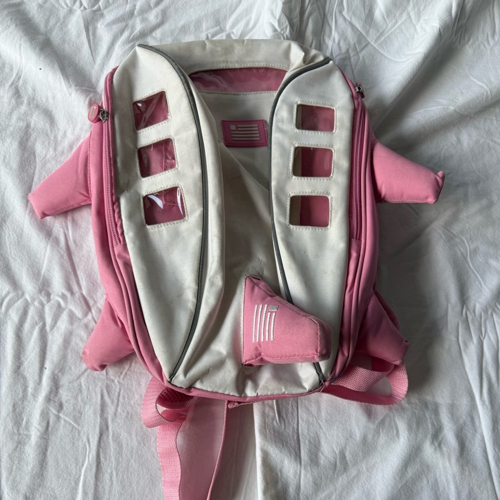 U.S. Airways Collectors Pink Plane Backpack